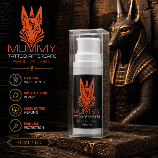 Translation missing: es.Mummy Tattoo Aftercare Sealant Gel - Forms a breathable protective skin, No Adhesives-No Latex-Natural Healing ingredients(300ML)