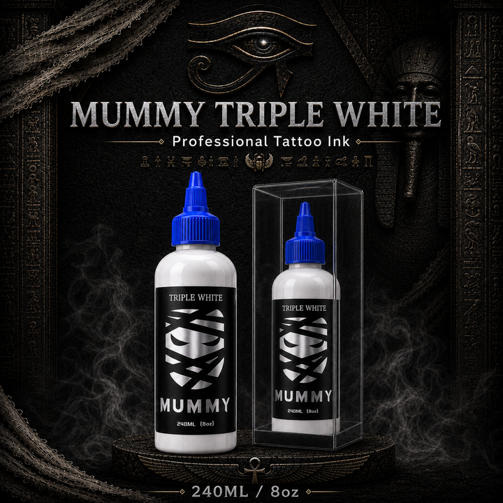 Translation missing: es.Mummy Tattoo Ink, 8oz Professional Pigment for Body Art(Triple White)