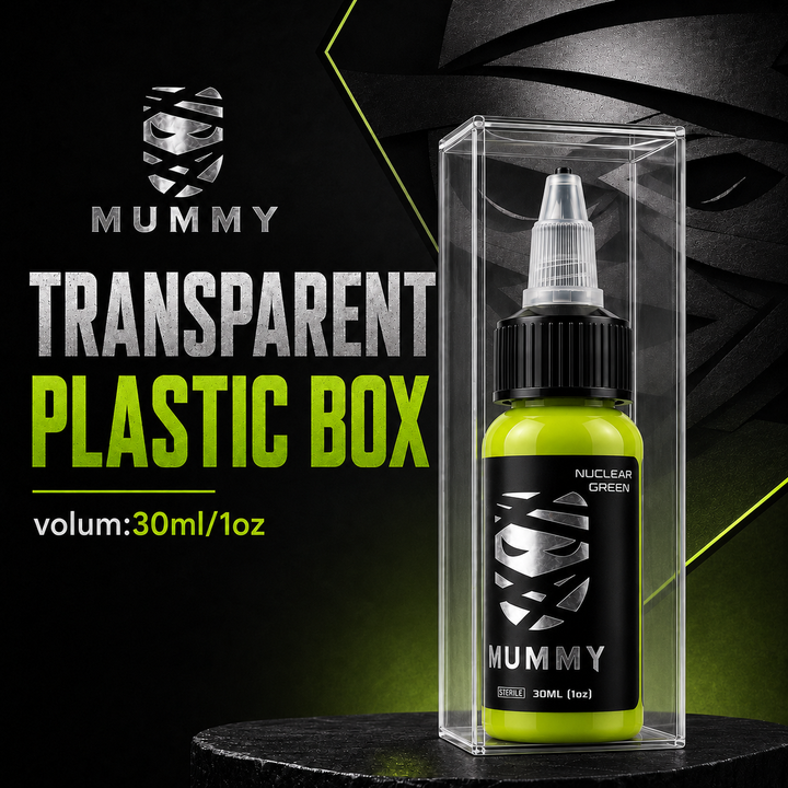 Translation missing: es.Mummy Tattoo Ink, 1oz Professional Pigment for Body Art(Nuclear Green)