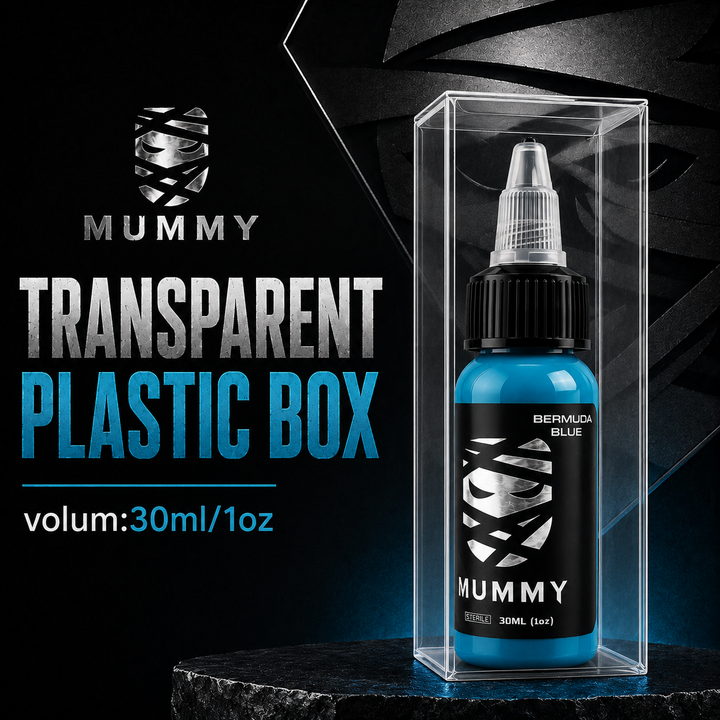 Translation missing: en.Mummy Tattoo Ink, 1oz Professional Pigment for Body Art(Bermuda Blue)