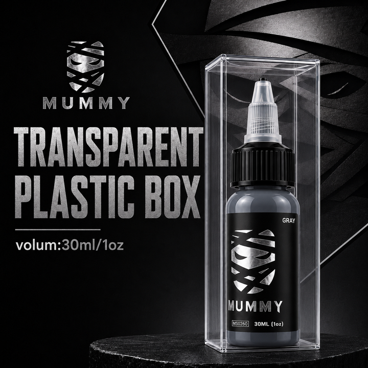 Translation missing: es.Mummy Tattoo Ink, 1oz Professional Pigment for Body Art(Gray)