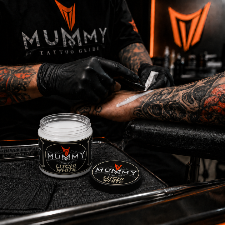 Translation missing: en.Mummy Tattoo Glide Aftercare Cream for Before During After Tattoo Process (Litchi White)