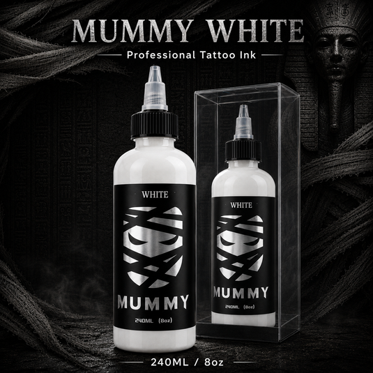 Translation missing: es.Mummy Tattoo Ink, 8oz Professional Pigment for Body Art(White)