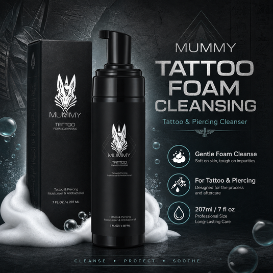 Translation missing: es.Mummy Tattoo Aftercare Soap Foam for Cleaning Tattoo and Piercing