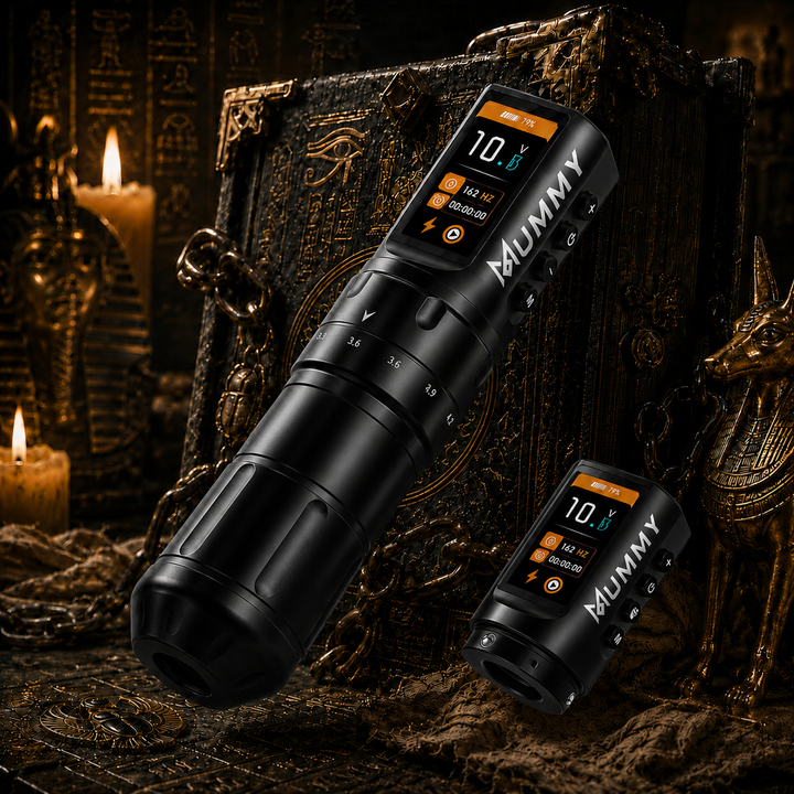 Translation missing: fr.Mummy Scepter Tattoo Pen, 2.4-4.2mm Stroke OLED(BLACK)