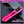 Laden Sie das Bild in den Galerie-Viewer, Mummy Scepter Professional Wireless Tattoo Machine Adjustable Stroke Length(Pink)
