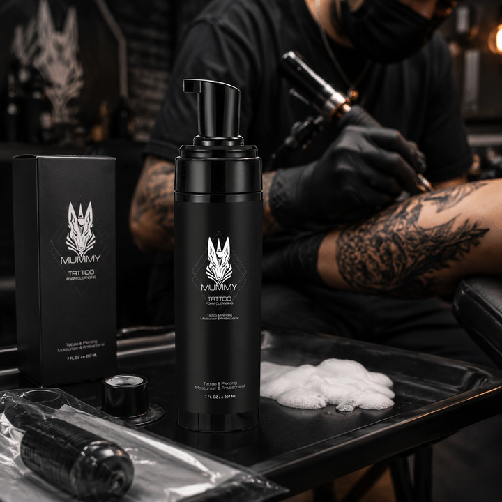 Translation missing: de.Mummy Tattoo Aftercare Soap Foam for Cleaning Tattoo and Piercing