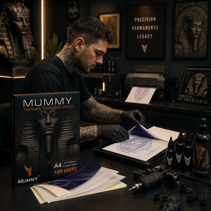 Translation missing: en.Mummy Tattoo Transfer Paper A4, 100 Sheets Thermal Copier 4-Layer
