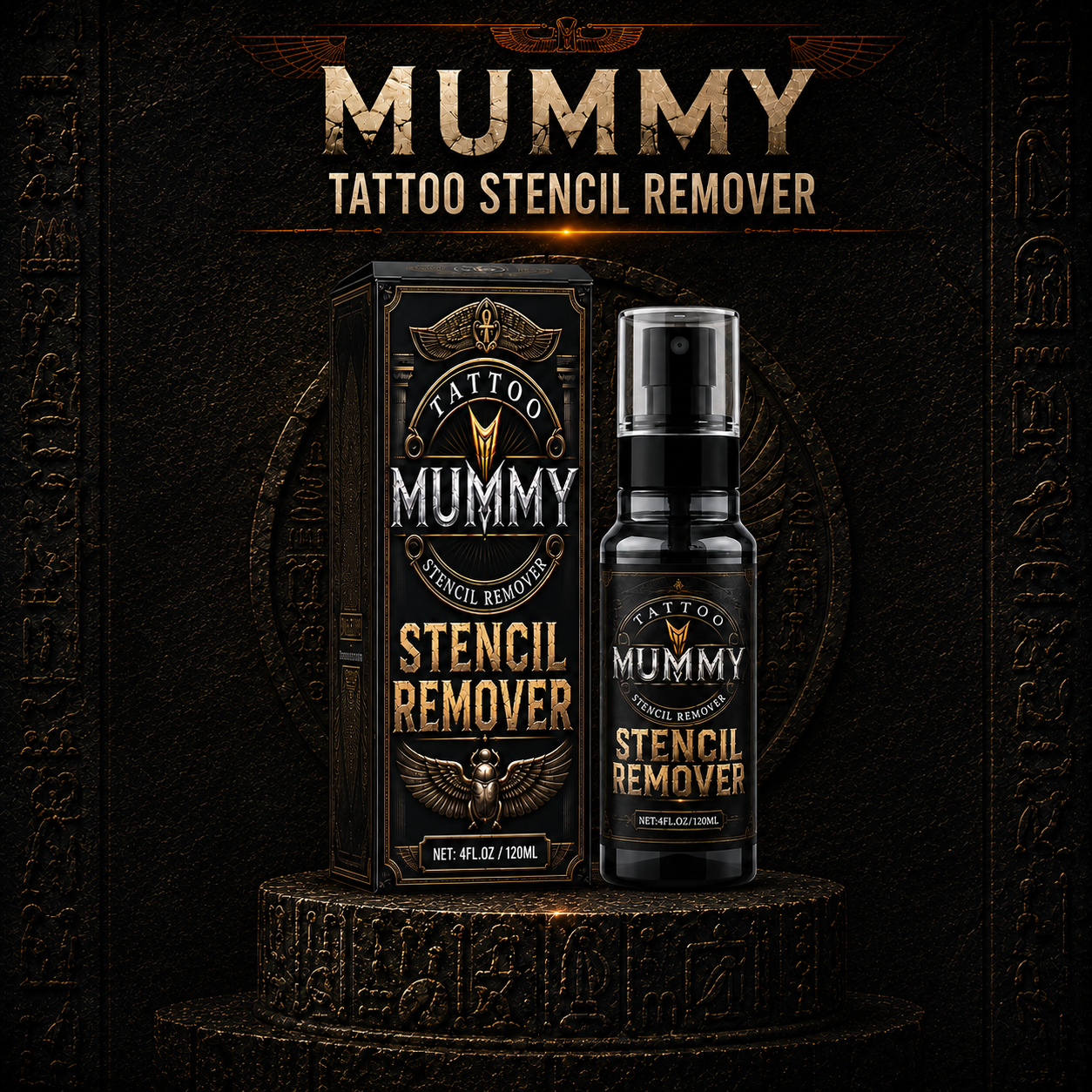 Translation missing: en.Mummy Tattoo Stencil Remover (4 Fl Oz)
