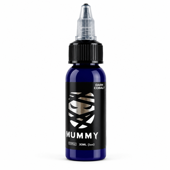 Translation missing: es.Mummy Tattoo Ink, 1oz Professional Pigment for Body Art(Dark Cobalt)
