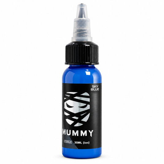 Translation missing: en.Mummy Tattoo Ink, 1oz Professional Pigment for Body Art(Sky Blue)