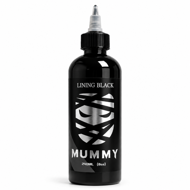 Translation missing: de.Mummy Tattoo Ink, 8oz Professional Pigment for Body Art(Linning Black)