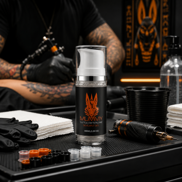 Translation missing: de.Mummy Tattoo Aftercare Sealant Gel, Breathable Protective Skin(100ML)