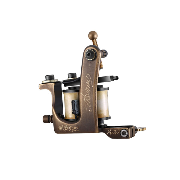 Mummy Pure Copper Tattoo Machine For Liner Shader Traditional Handmade Coils Tattoo Gun