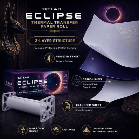 Translation missing: en.Eclipse Tattoo Transfer Paper 210mm×30m Template Printer Paper for Tattoo supplies