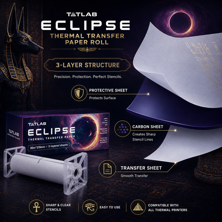 Translation missing: en.Eclipse Tattoo Transfer Paper 210mm×30m Template Printer Paper for Tattoo supplies
