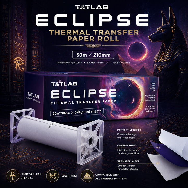 Translation missing: en.Eclipse Tattoo Transfer Paper 210mm×30m Template Printer Paper for Tattoo supplies