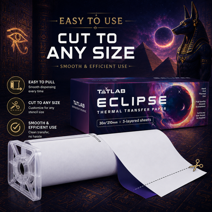 Translation missing: en.Eclipse Tattoo Transfer Paper 210mm×30m Template Printer Paper for Tattoo supplies