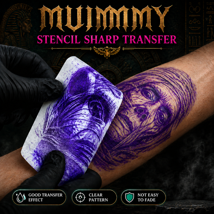 Translation missing: en.Mummy Tattoo Premium Stencil Gel Tattoo Transfer Gel Solution(pack of 100ml/3.38oz) (pink)