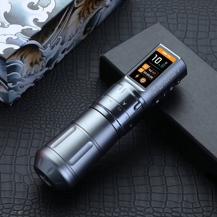 Translation missing: es.Mummy Scepter Tattoo Pen, 2.4-4.2mm Stroke OLED(Grey)