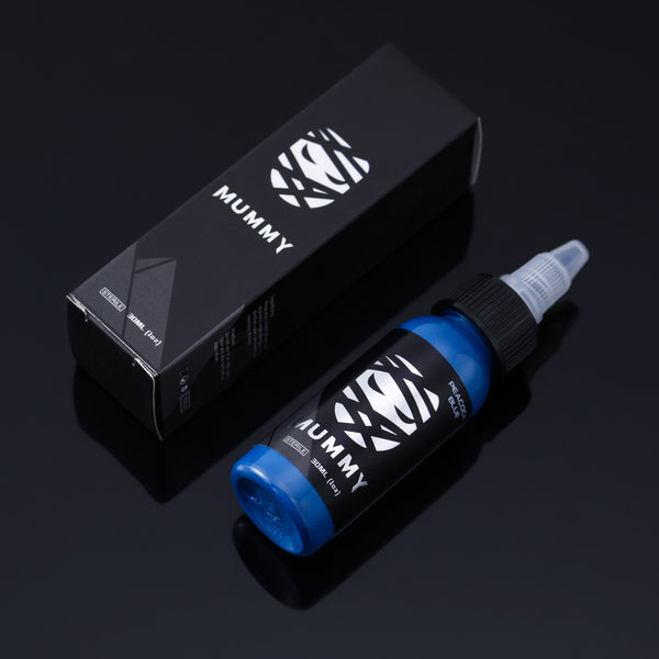 Mummy USA Custom Tattoo Ink 30ML/1 oz(Peacock Blue)