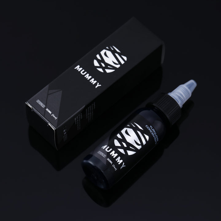 Translation missing: en.Mummy Tattoo Ink, 1oz Professional Pigment for Body Art(Turquoise Concentrate)