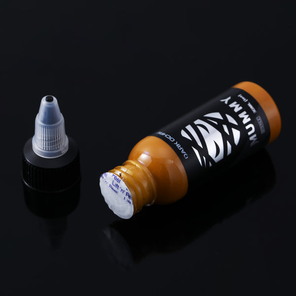 Mummy USA Custom Tattoo Ink 30ML/1 oz(Dark Ochre)