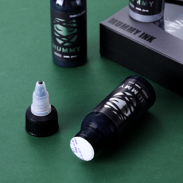 Mummy WhiteWash Tattoo Ink  Set 4PCS (30ML)-MK6001