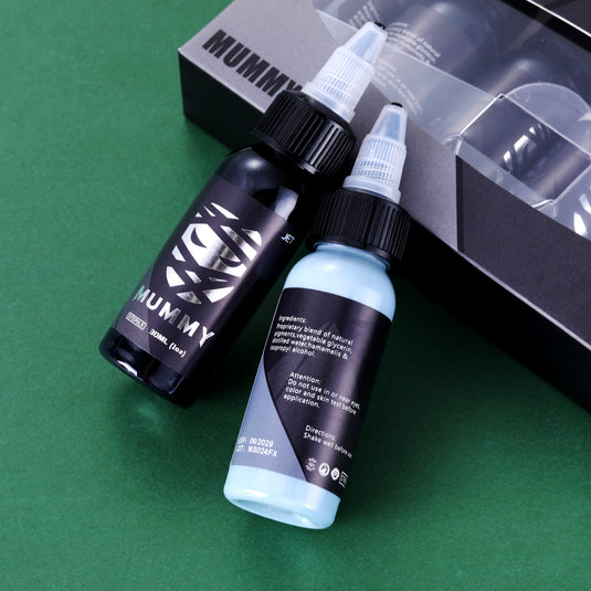Translation missing: en.Mummy Osiris Grey Tattoo Ink Set 6PCS (30ML)-MK5001