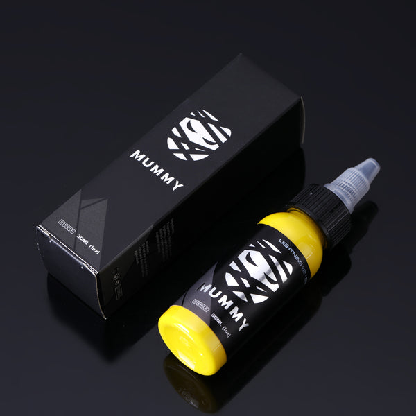 Mummy USA Custom Tattoo Ink 30ML/1 oz(Llight Yellow)