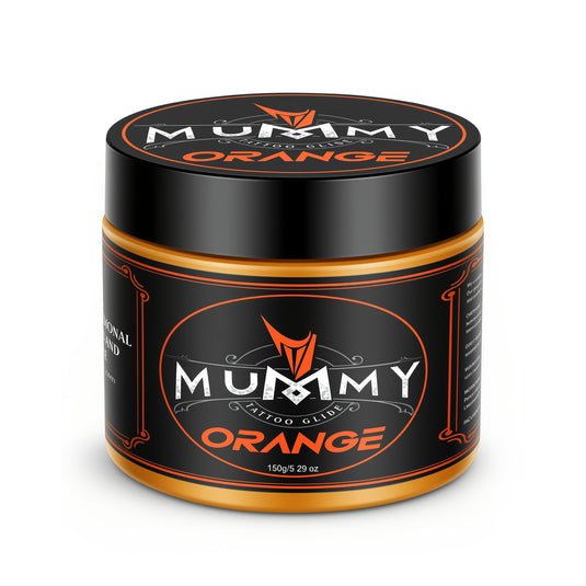 Translation missing: es.Mummy Tattoo Glide Aftercare Cream for Before During After Tattoo Process (orange)