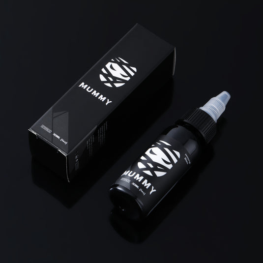 Translation missing: en.Mummy USA Custom Tattoo Ink Color Set 1 oz(Immortal Black)