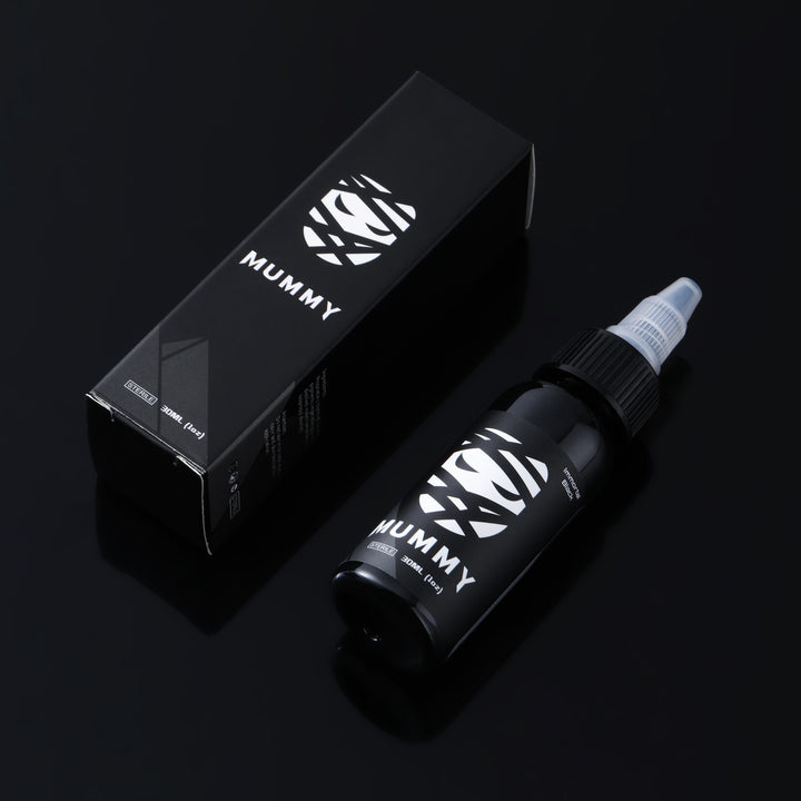 Translation missing: en.Mummy USA Custom Tattoo Ink Color Set 1 oz(Immortal Black)
