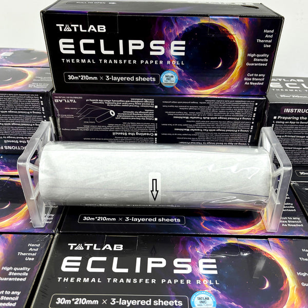 Eclipse Tattoo Transfer Paper 210mm×30m Template Printer Paper for Tattoo supplies