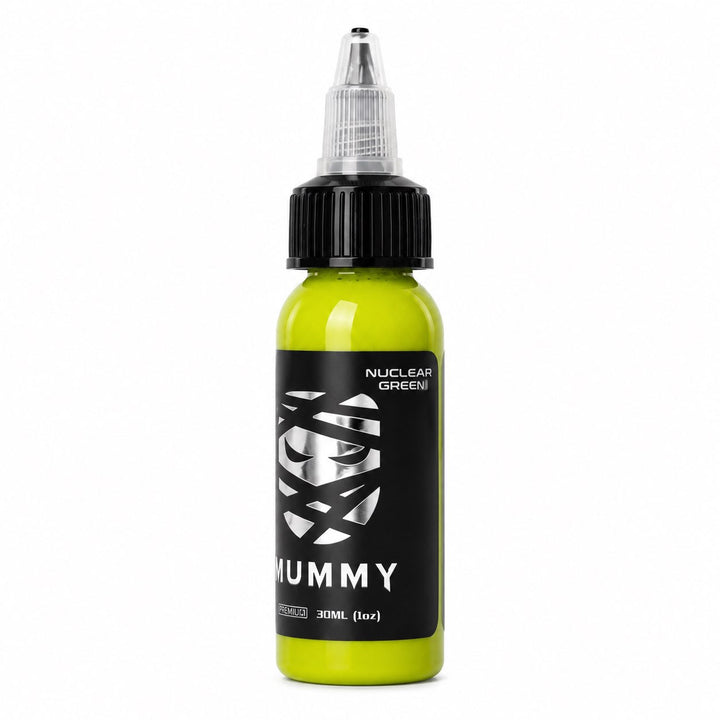 Translation missing: es.Mummy Tattoo Ink, 1oz Professional Pigment for Body Art(Nuclear Green)