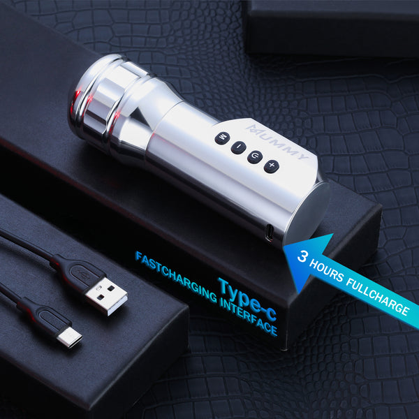 Mummy Wireless Tattoo Pen Machine Direct Drive Transmission (Silver Color)