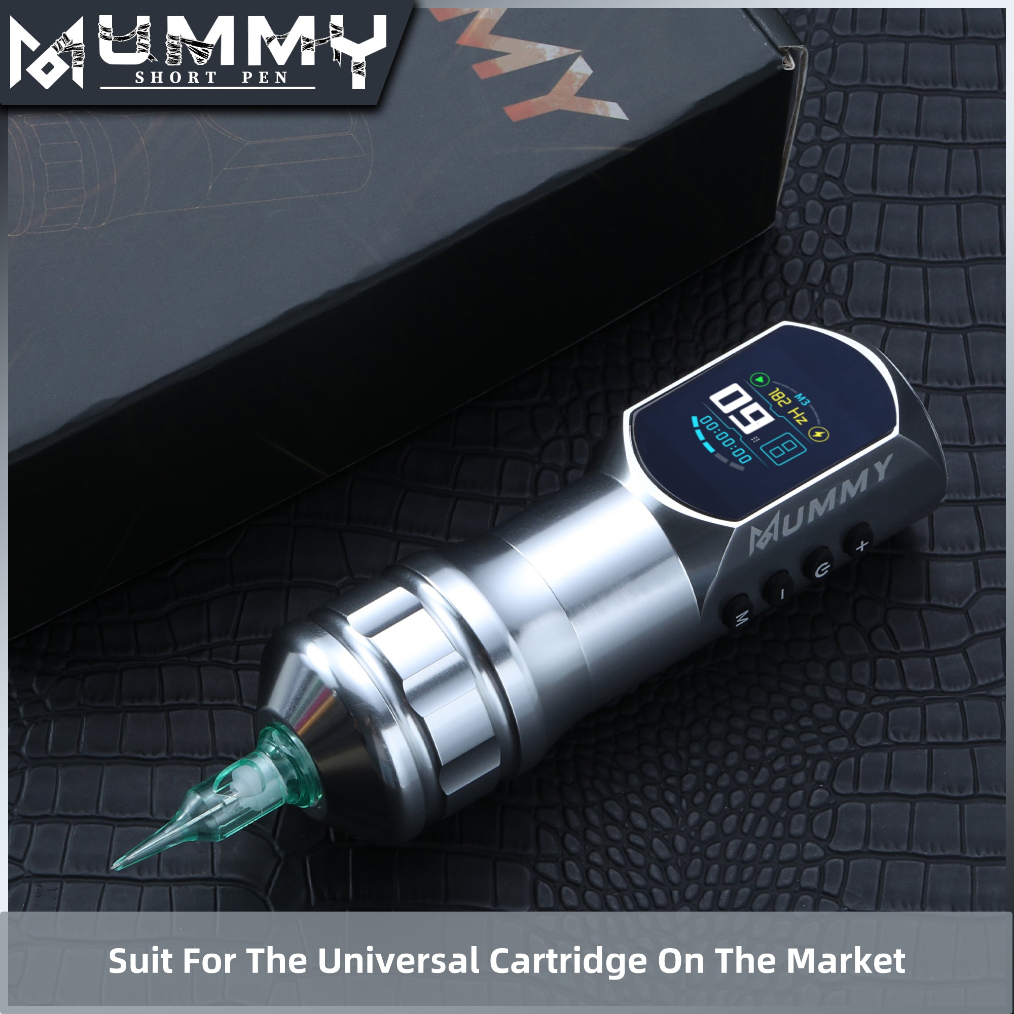 Mummy Wireless Tattoo Pen Machine Direct Drive Transmission