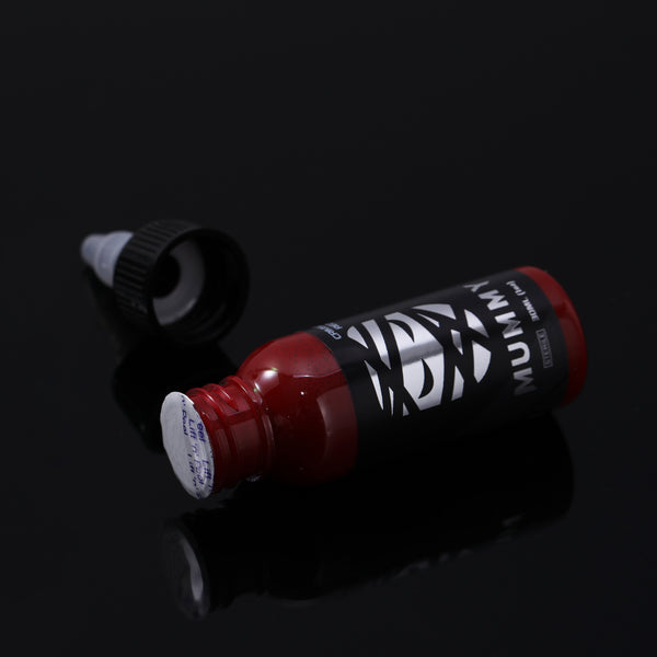 Mummy USA Custom Tattoo Ink Color Set 1 oz(Dark Red)