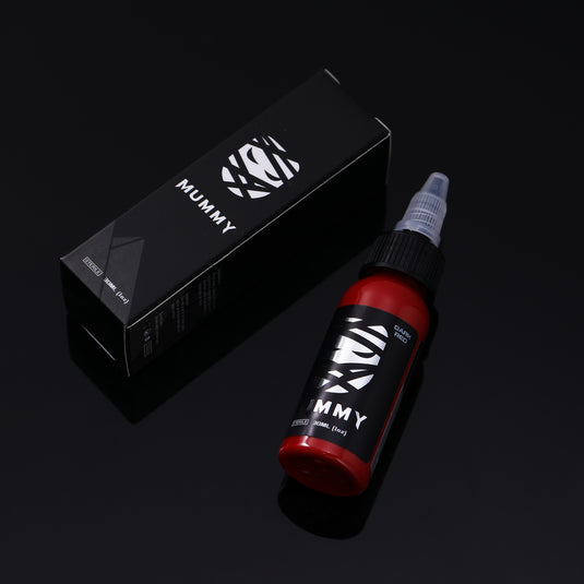 Translation missing: en.Mummy USA Custom Tattoo Ink Color Set 1 oz(Dark Red)