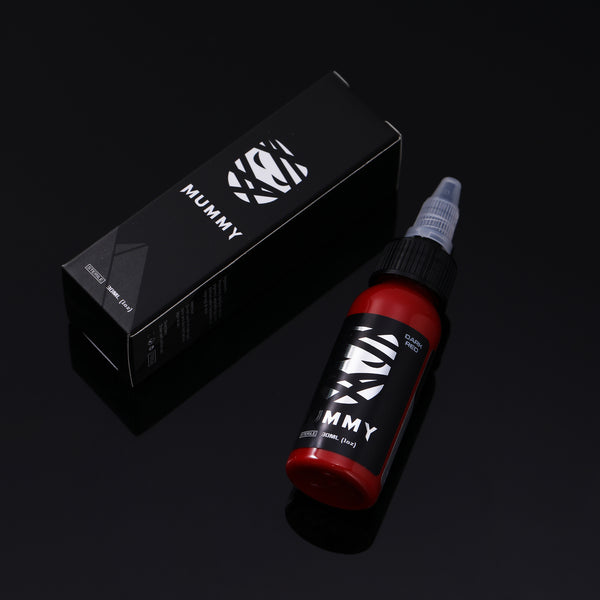 Mummy USA Custom Tattoo Ink Color Set 1 oz(Dark Red)