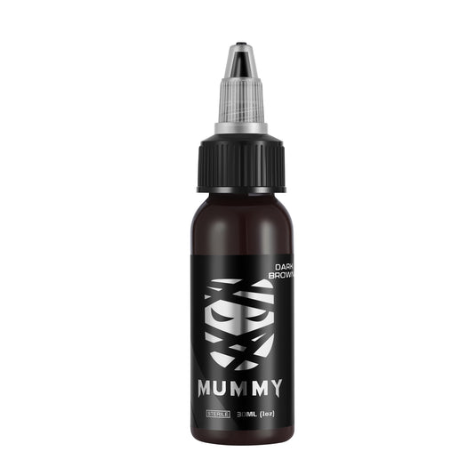 Translation missing: en.Mummy USA Custom Tattoo Ink Color Set 1 oz(Dark Brown)
