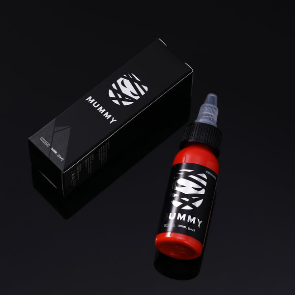 Mummy USA Custom Tattoo Ink Color Set 1 oz(Orange)