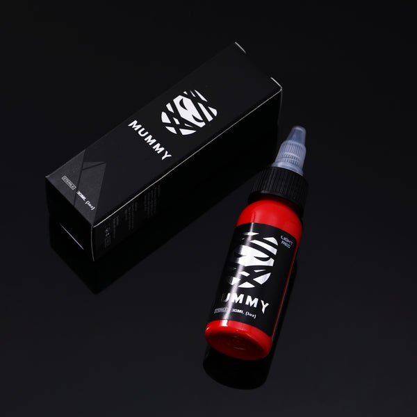 Mummy USA Custom Tattoo Ink Color Set 1 oz(Light red)