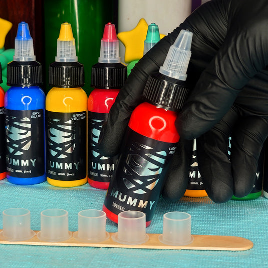Translation missing: en.Mummy USA Custom Tattoo Ink Color Set 1 oz(Light red)