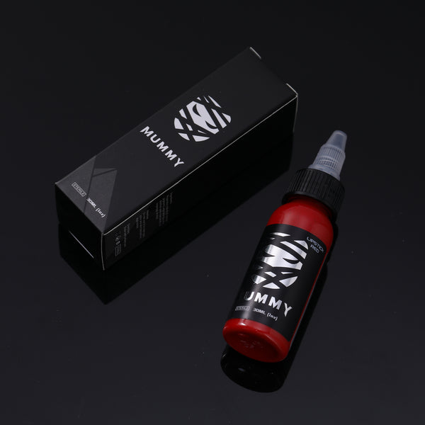 Mummy USA Custom Tattoo Ink Color Set 1 oz(Lipstick Red)