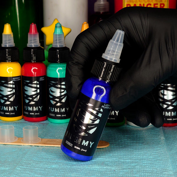 Mummy USA Custom Tattoo Ink Color Set 1 oz(Light Purple)