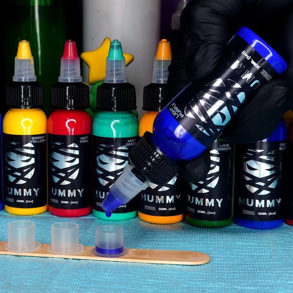 Mummy USA Custom Tattoo Ink Color Set 1 oz(Light Purple)