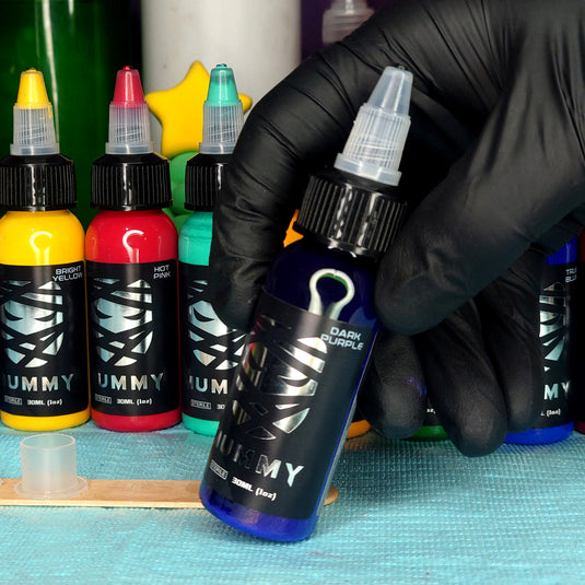Translation missing: en.Mummy USA Custom Tattoo Ink Color Set 1 oz(Dark Purple)