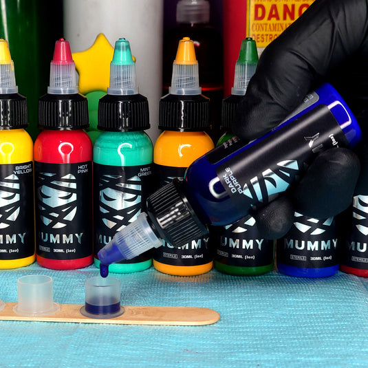 Translation missing: en.Mummy USA Custom Tattoo Ink Color Set 1 oz(Dark Purple)