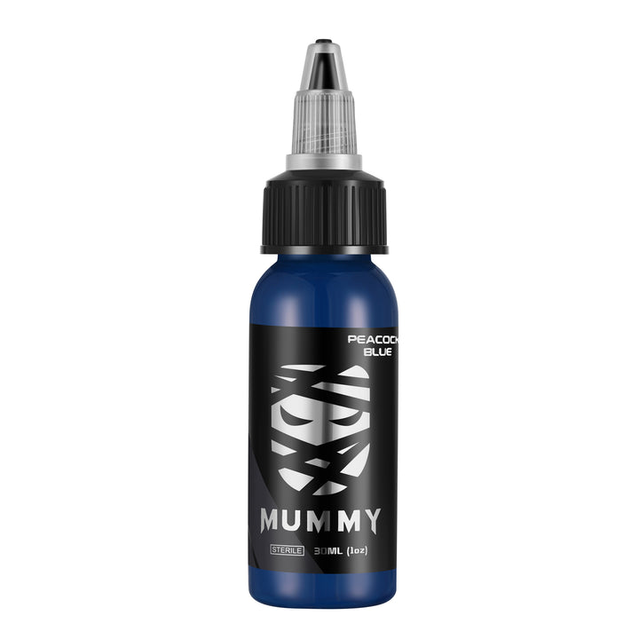 Translation missing: en.Mummy USA Custom Tattoo Ink 30ML/1 oz(Peacock Blue)